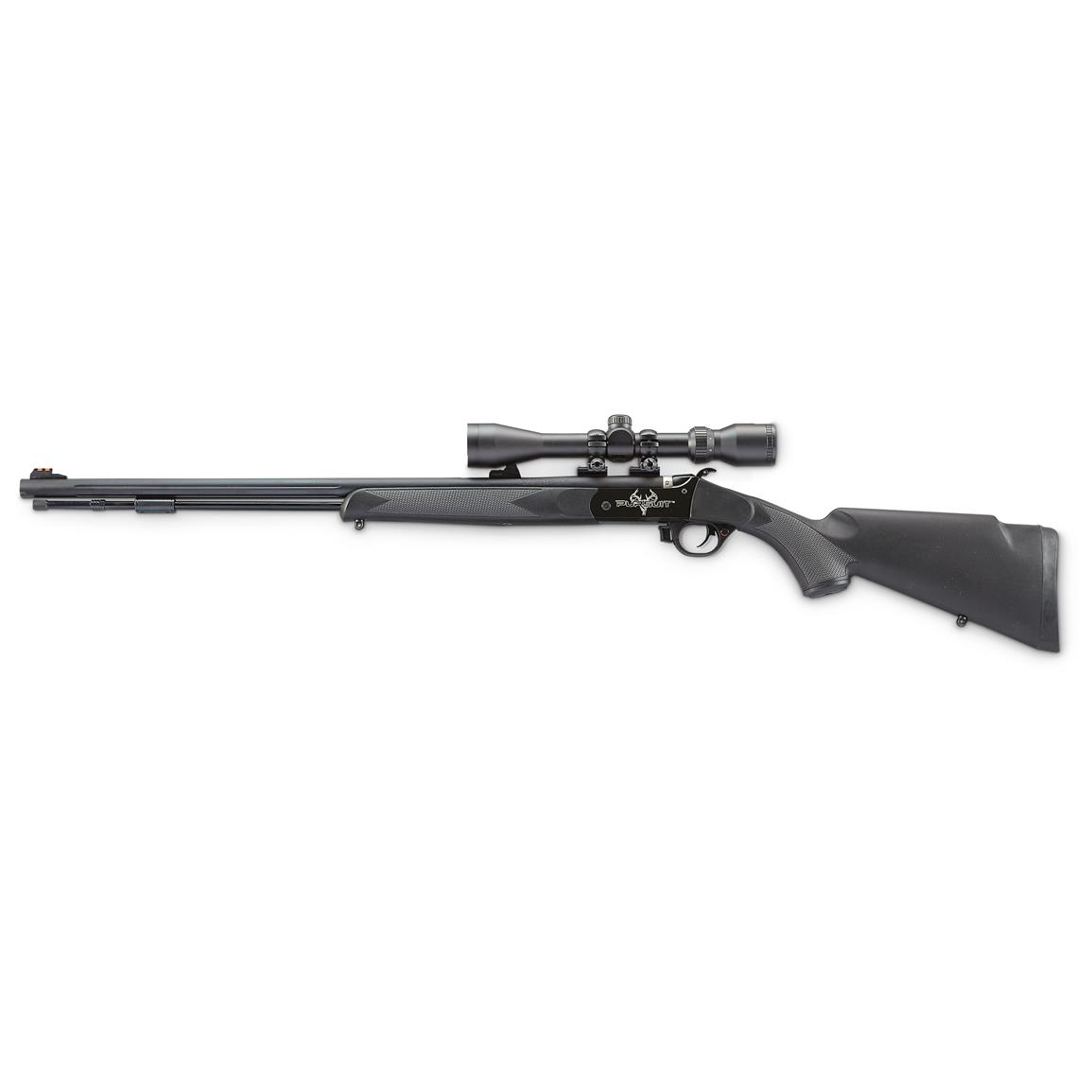 Pursuit Ultralight .50 cal. Blued / Black Muzzleloader with Scope ...