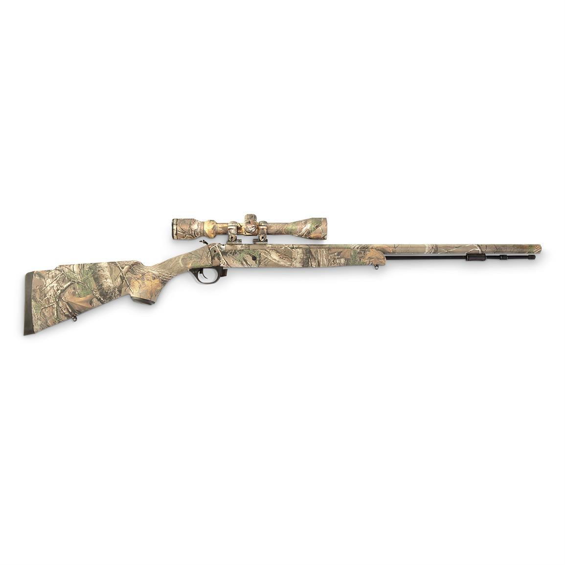 Traditions Pursuit Ultra Light 50 Caliber Black Powder Rifle With 58500 ...