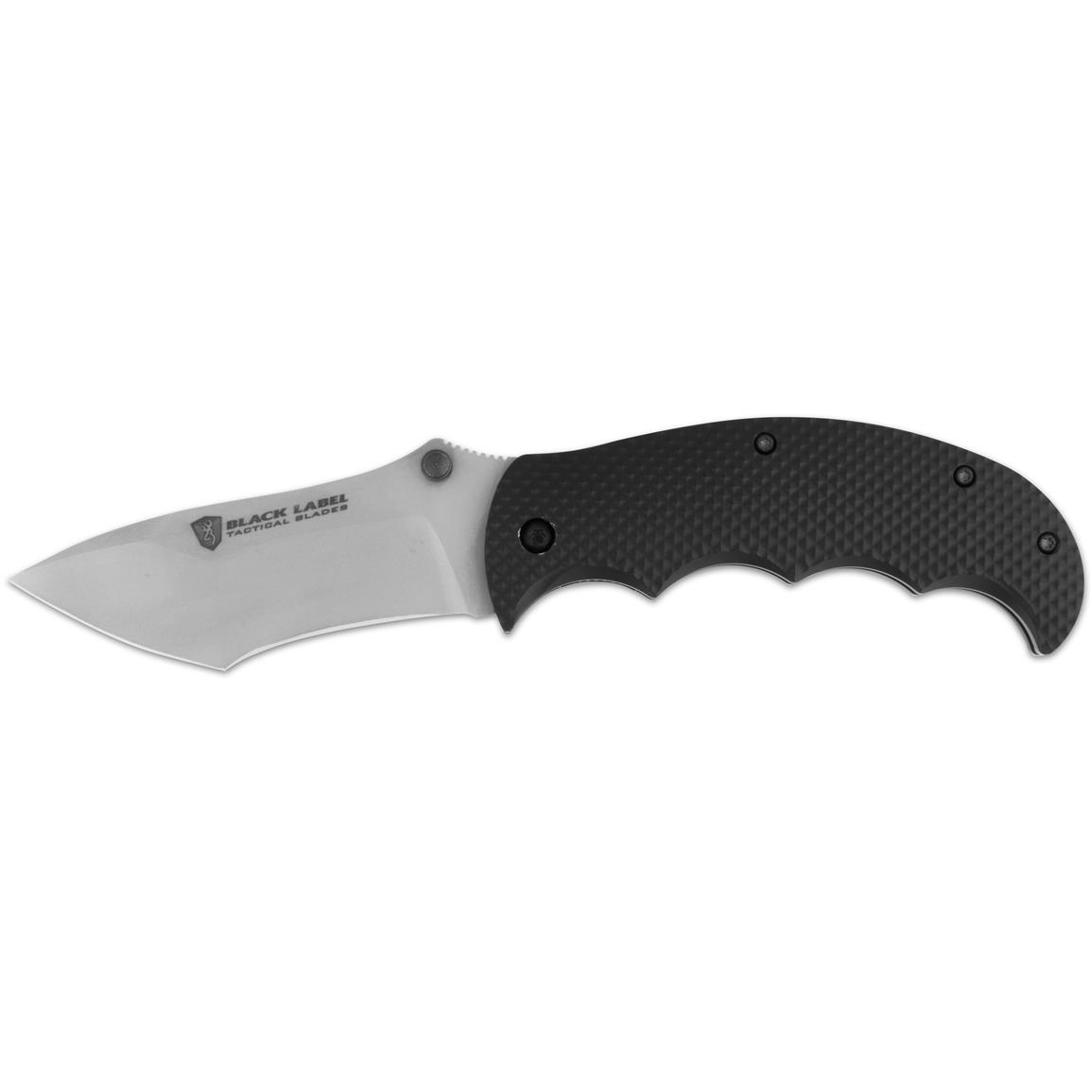 Browning Black Label Pandemonium Assisted Open Folding Knife, 3.5