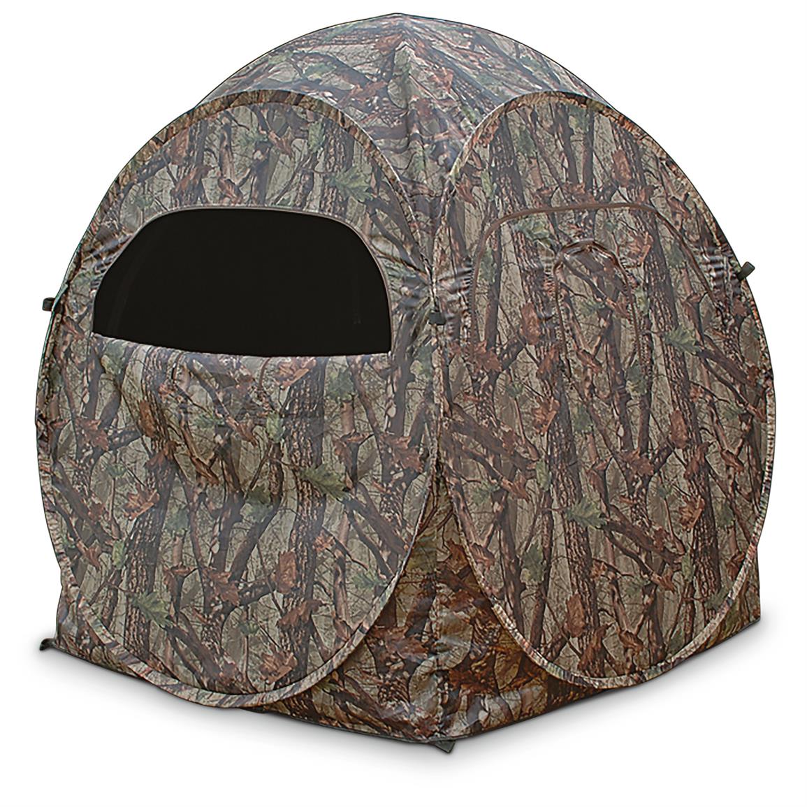 True Timber The Dome Spring Steel Blind 643809, Ground Blinds at