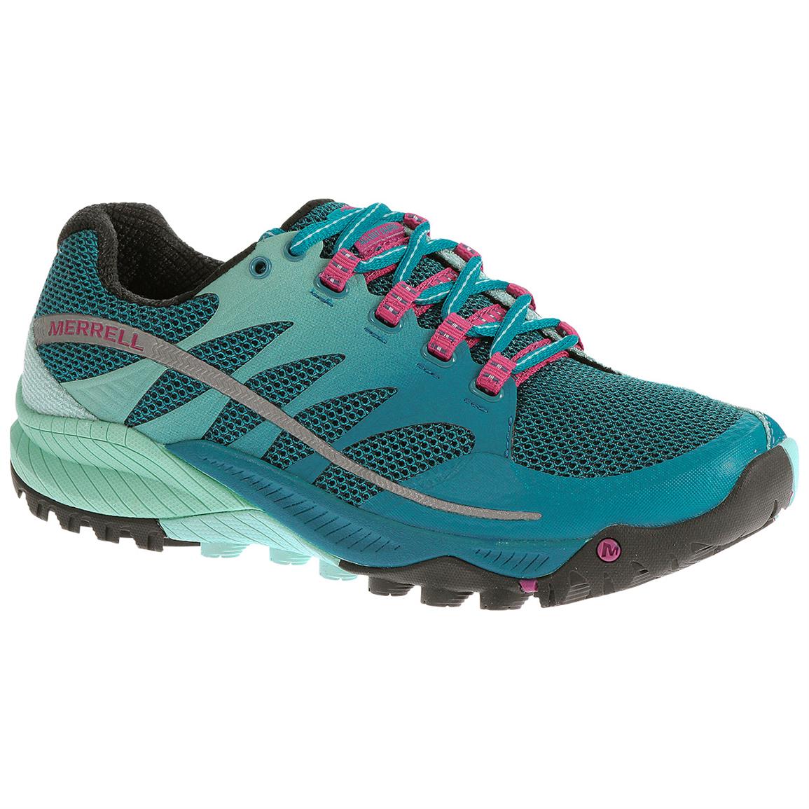 Women's Merrell All Out Charge Trail Running Shoes - 643880, Running ...