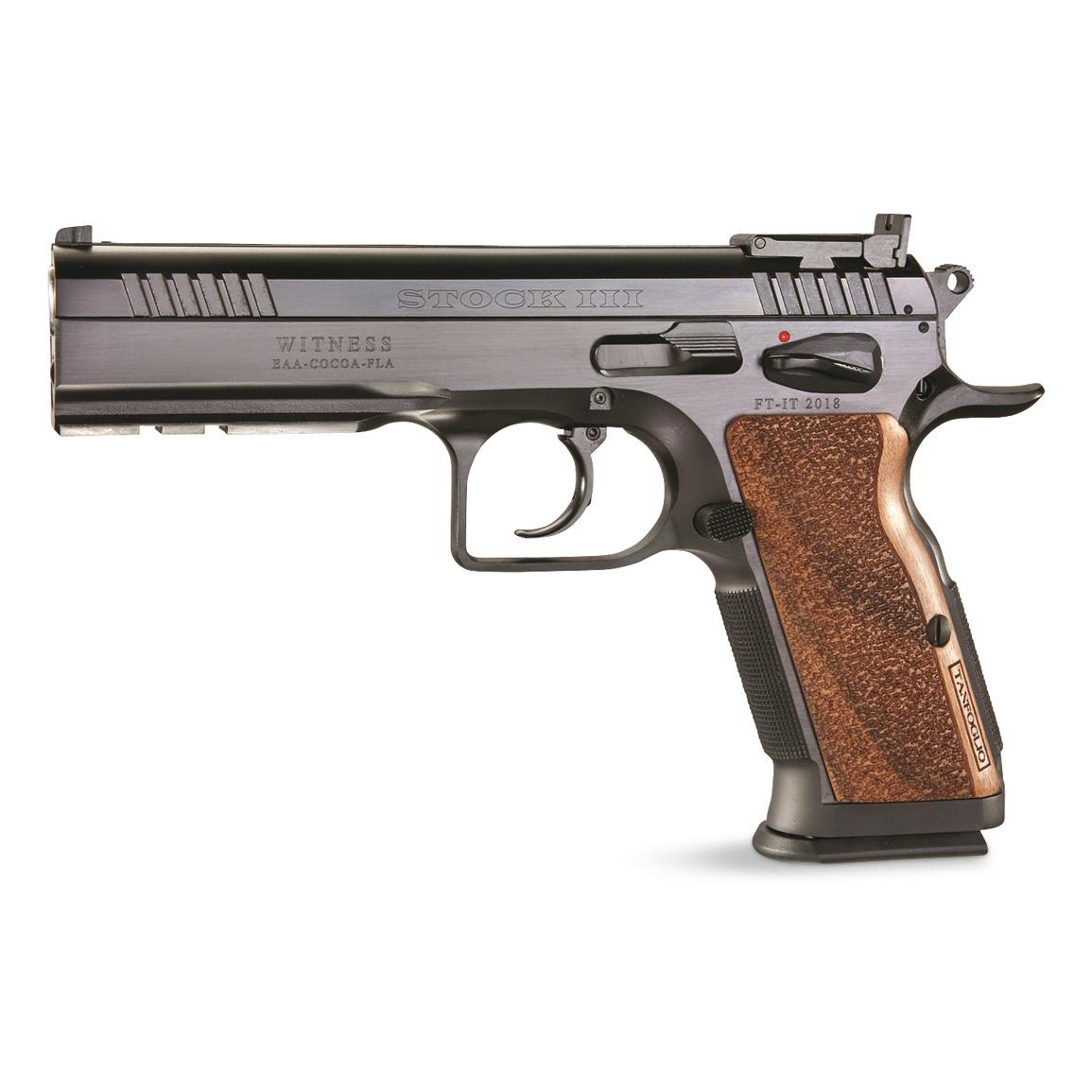 EAA Tanfoglio Witness Stock III Xtreme, Semi-automatic, .40 Smith ...