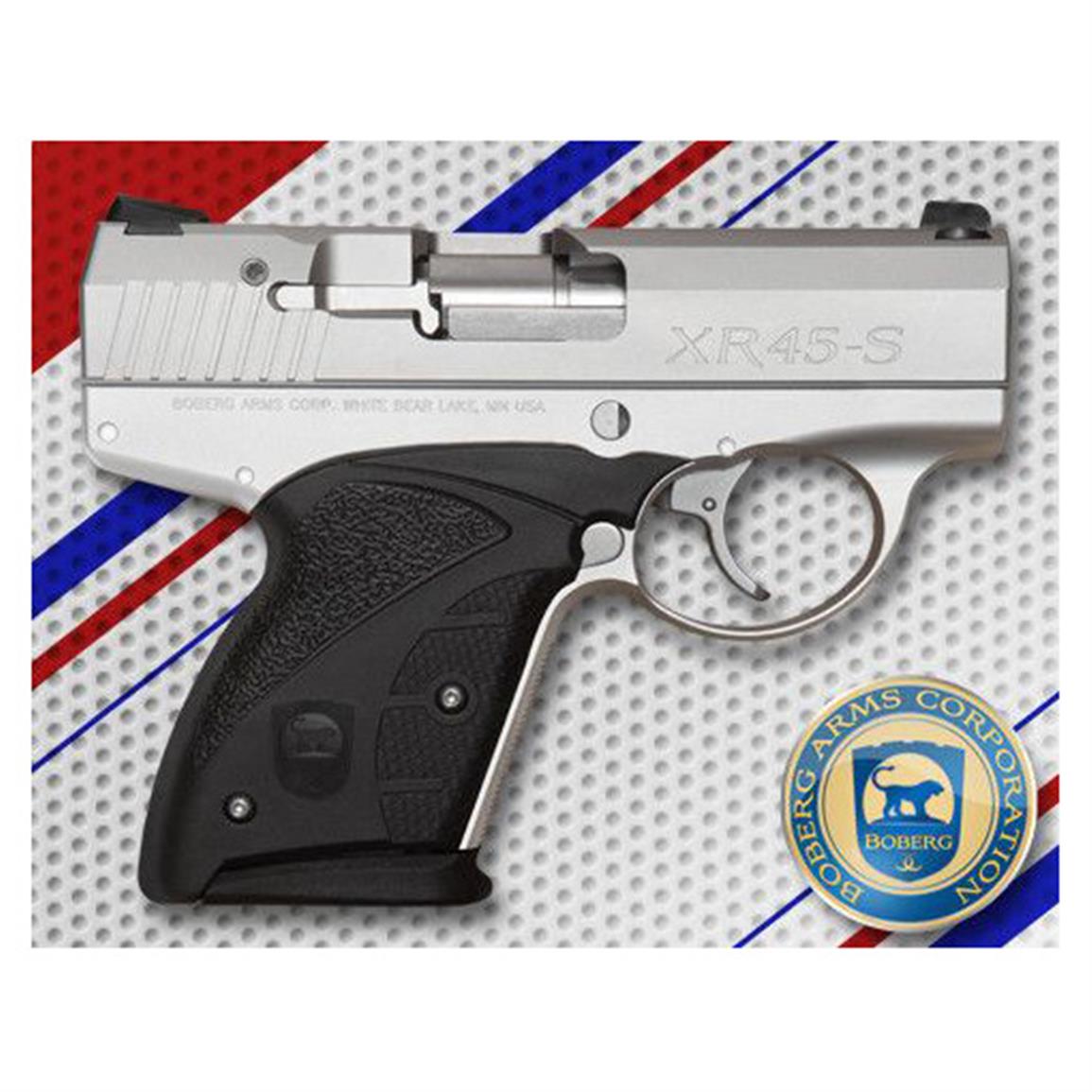 Boberg Arms XR45-S Platinum, Semi-automatic, .45 ACP, 1X45SPLT1, 811609021026, 3.75