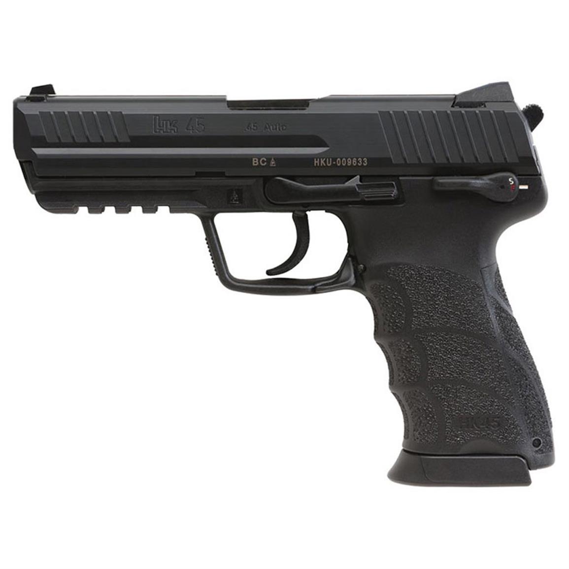 Heckler & Koch HK45 V1 Handgun, Semi-automatic, .45 ACP, 745001A5, 642230244702