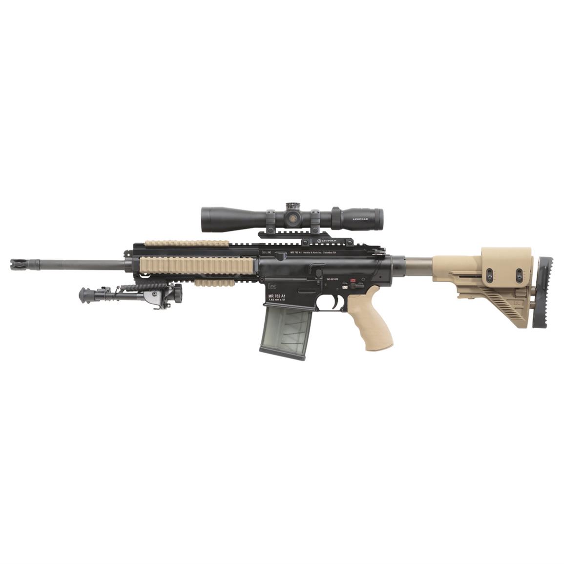 Heckler & Koch MR762A1 Rifle, Semi-Automatic, .308 Winchester, 3-9x40mm Scope, 20+1 Rounds