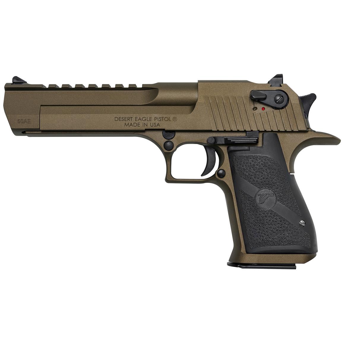 Magnum Research Desert Eagle Mark XIX Handgun, Semi-automatic, .44 Mag, DE44BB, 761226086987, Burnt Bronze Cenacote Finish