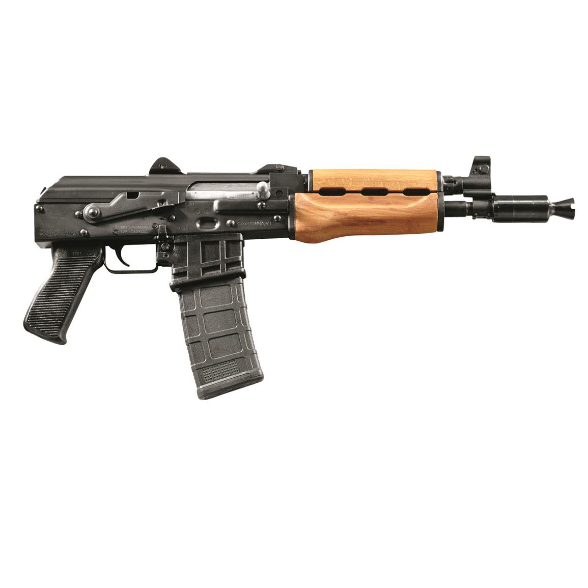 Century Arms Zastava PAP M85 NP, Semi-Automatic, 5.56x45mm, 10" Barrel, 30+1 Rounds