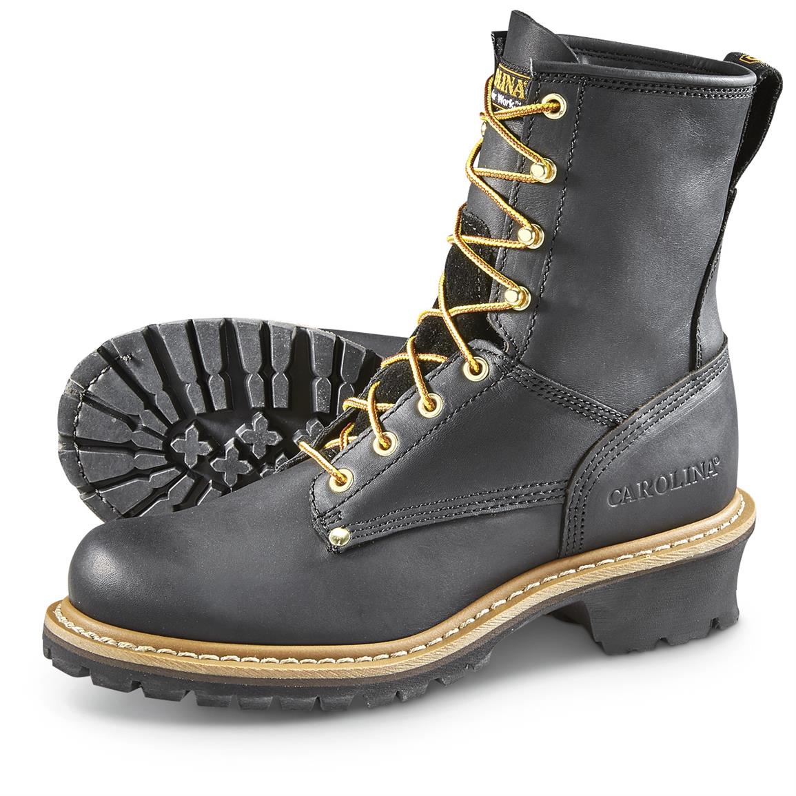 logger work boots on sale