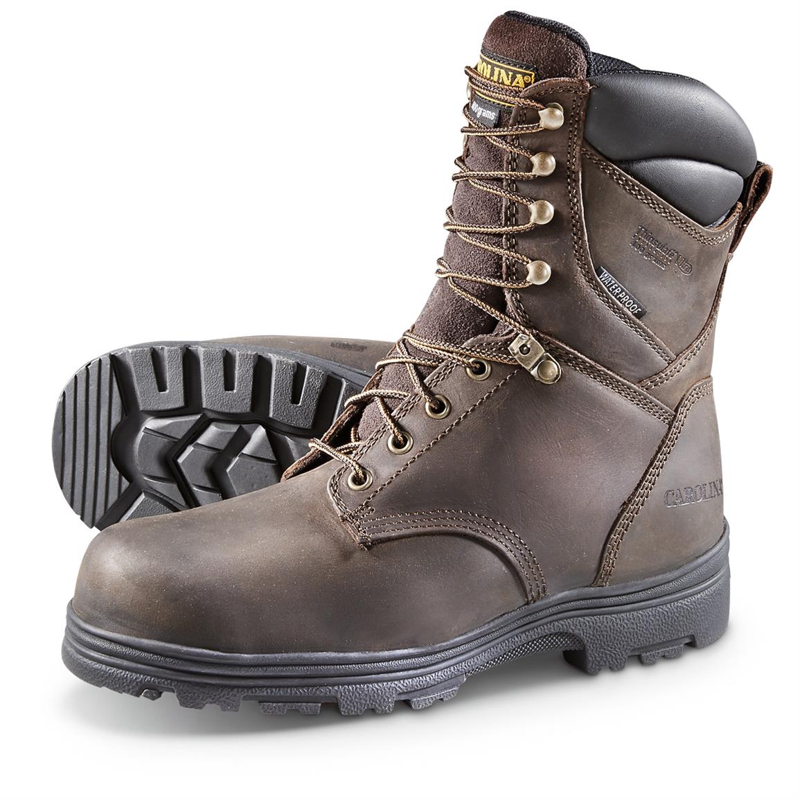 Carolina Insulated Waterproof Work Boots, 400 Grams - 645629, Work ...