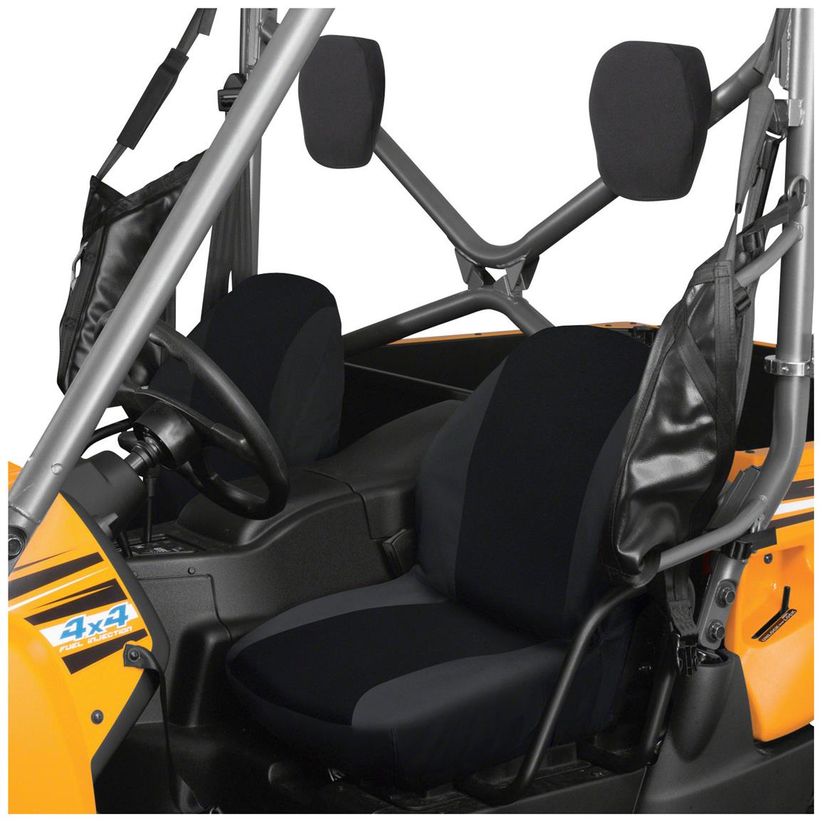 Quadgear Black Seat Cover Heavy Duty Water Resistant Kawasaki Mule 4000 4010