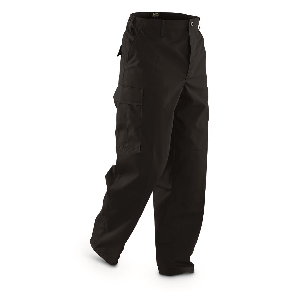 HQ ISSUE Military-Style Ripstop BDU Pants, Dark Navy - 648184, Tactical ...