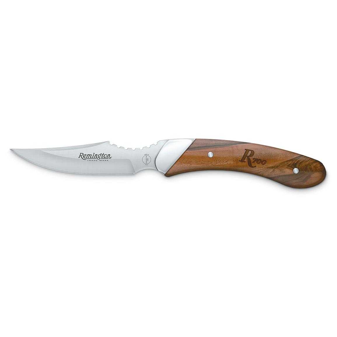 Remington Heritage Model 700 Fixed Blade Caper Knife 648288, Fixed