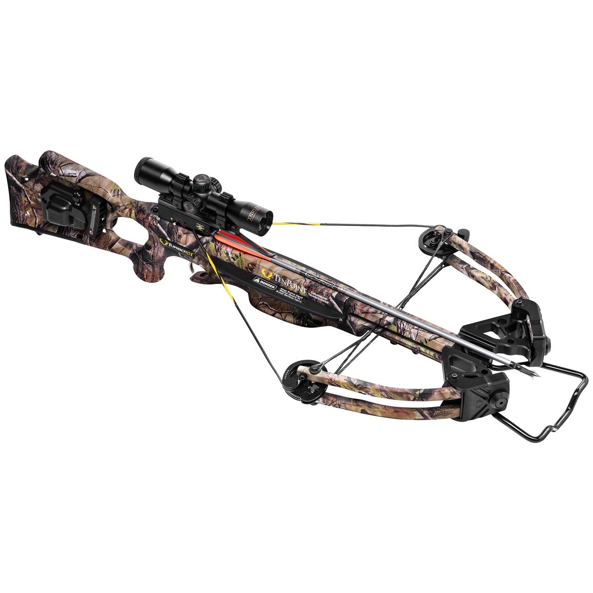 TenPoint Turbo XLT II Crossbow Package with ACUdraw 50 - 648739 ...