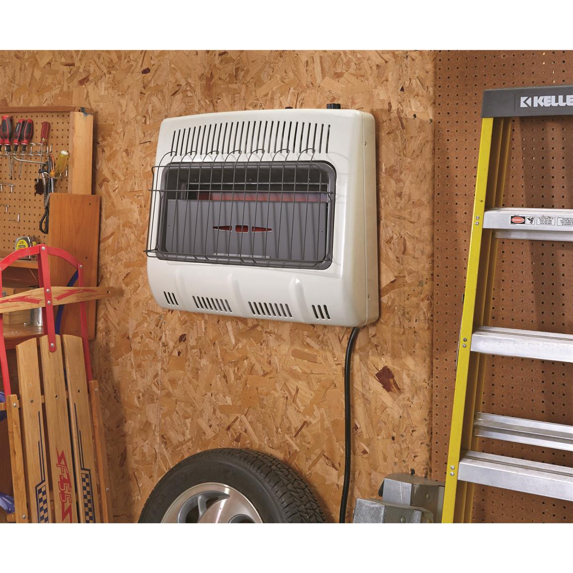 Mr. Heater Propane Garage Heater, 30,000 BTUs - 648955, Garage Heaters