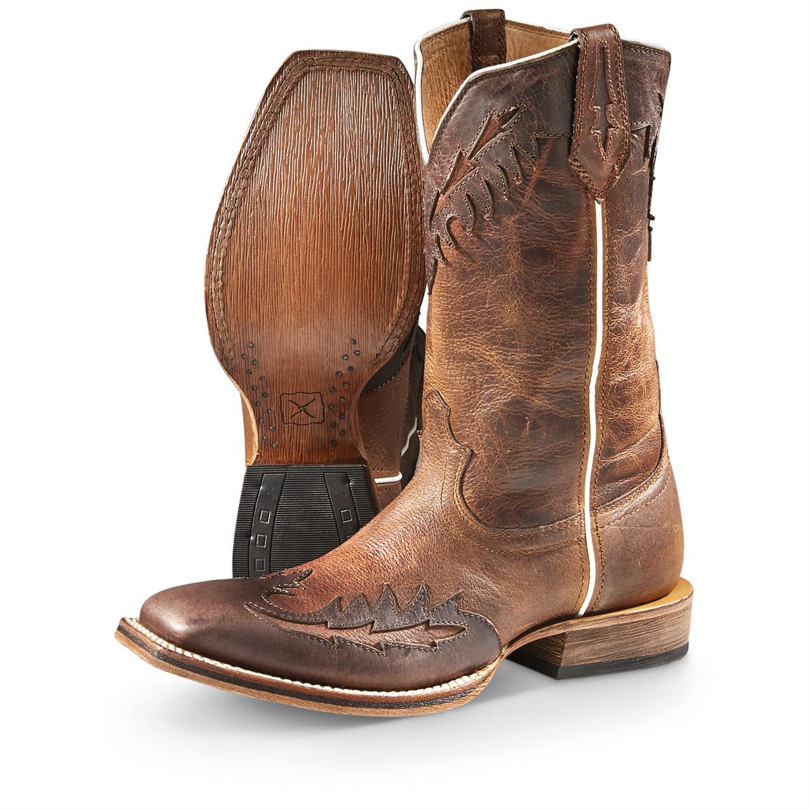 Twisted X Red River Square Toe Boots - 651223, Cowboy ...