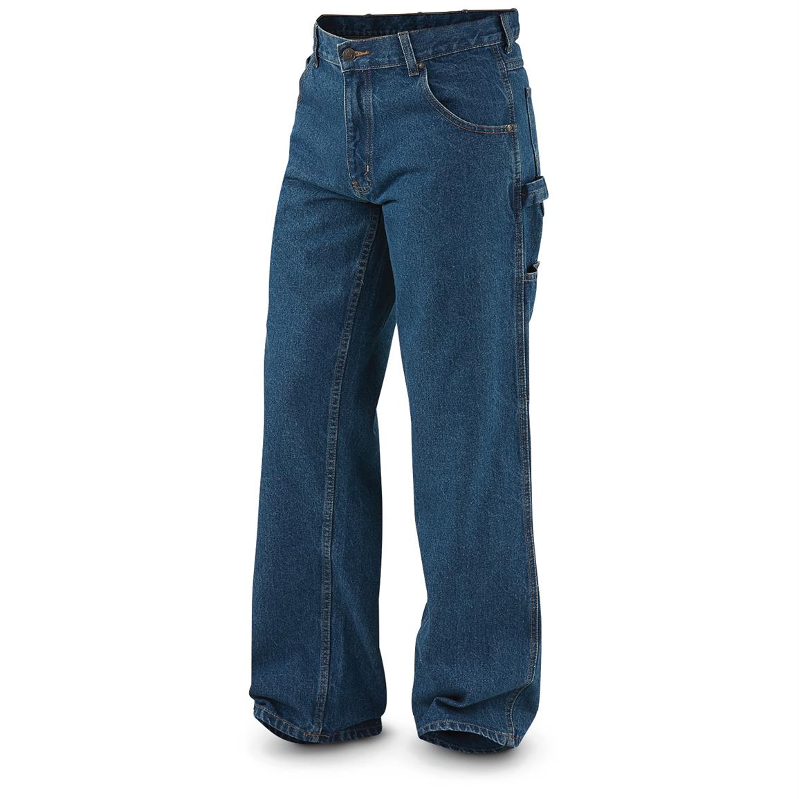 Work King Men's Denim Carpenter Jeans - 651329, Jeans & Pants at ...