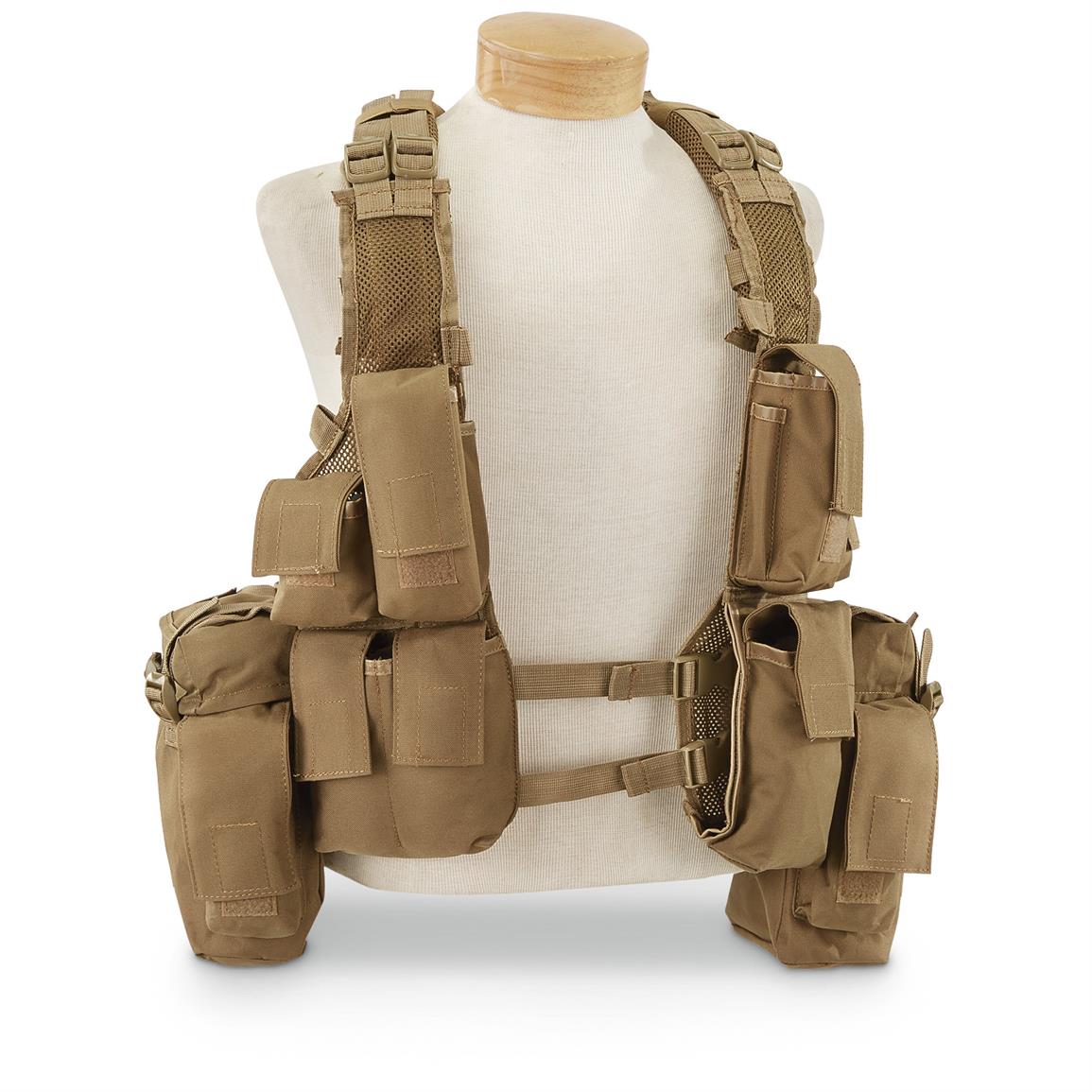 5ive Star Gear 11-pocket Tactical Vest - 651606, Tactical Clothing at ...
