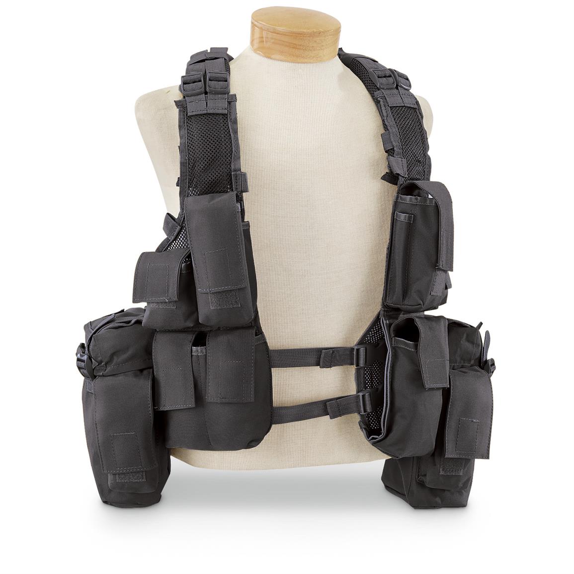 5ive Star Gear 11pocket Tactical Vest 651606, Tactical Clothing at