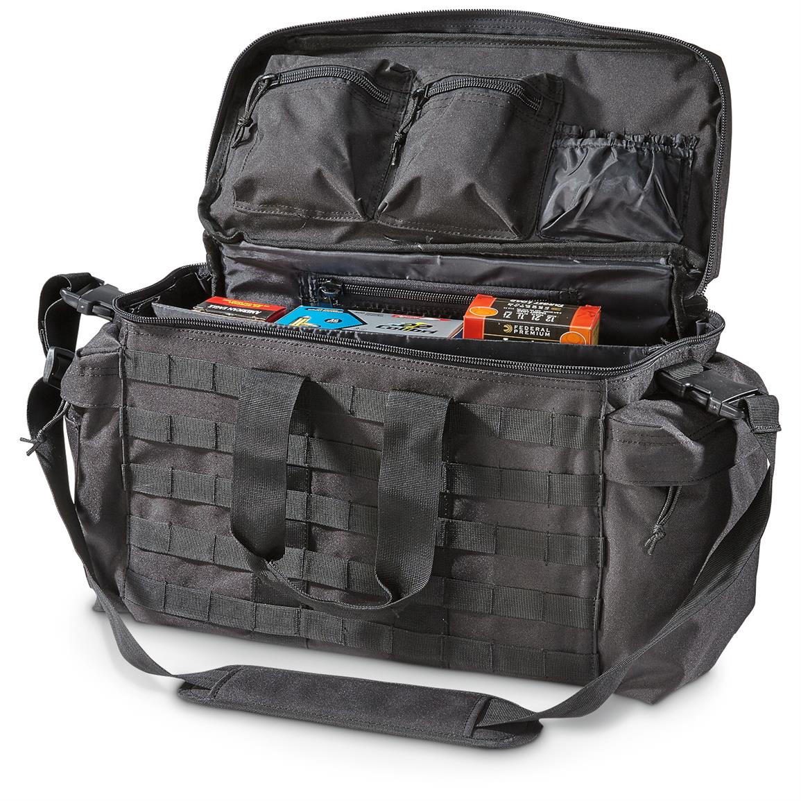 5ive Star Gear XL Tactical Range Bag, Black - 651619, Shooting ...