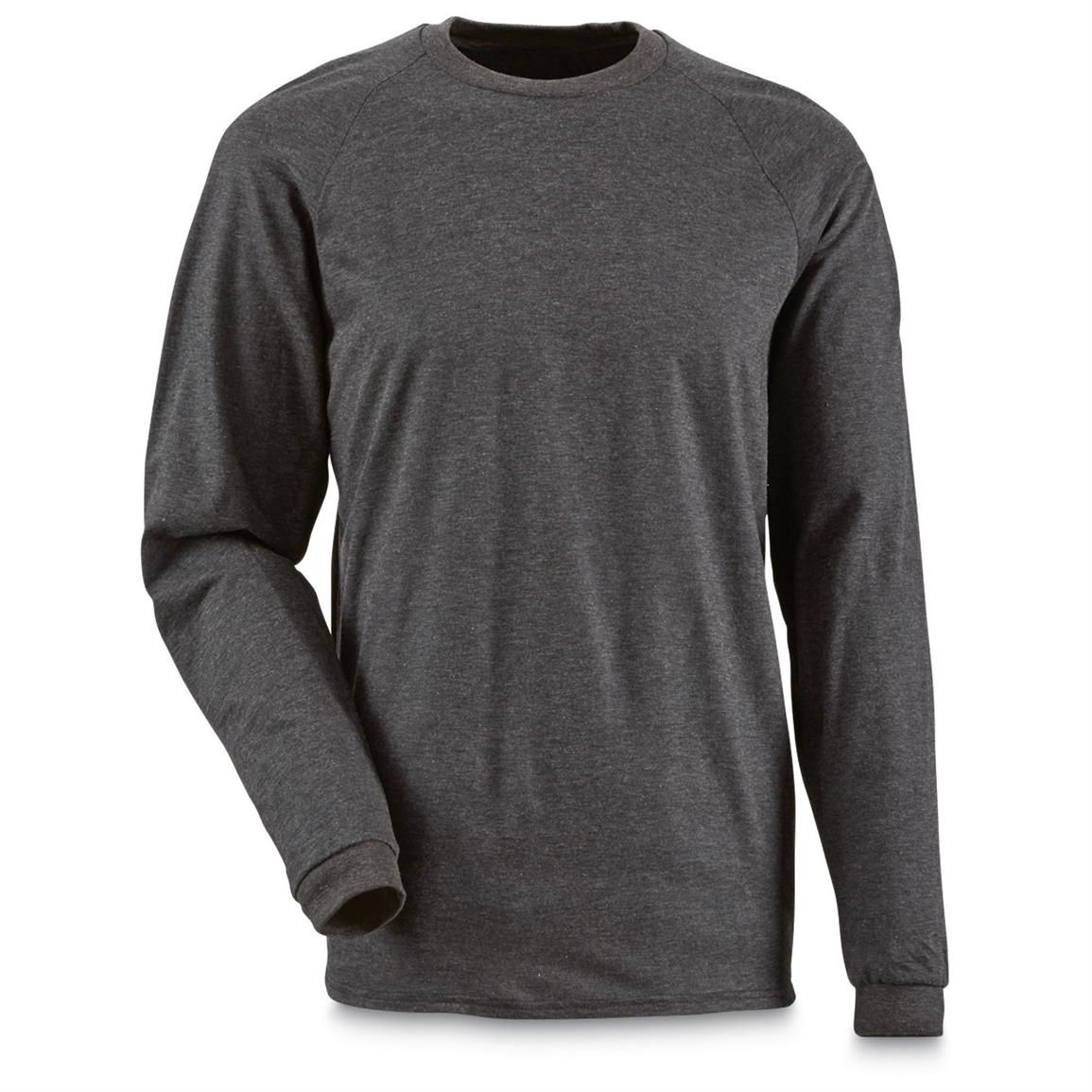 U.S. Military Issue Potomac Base Layer Long Sleeve Shirts, New - 651651 ...