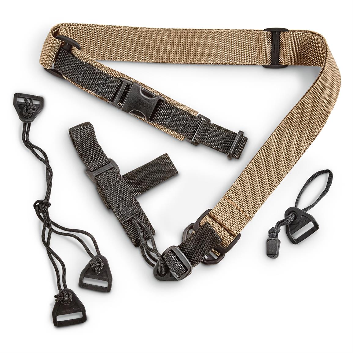 New U.S. Military Surplus 3point Combat Sling 652551, Gun Slings at