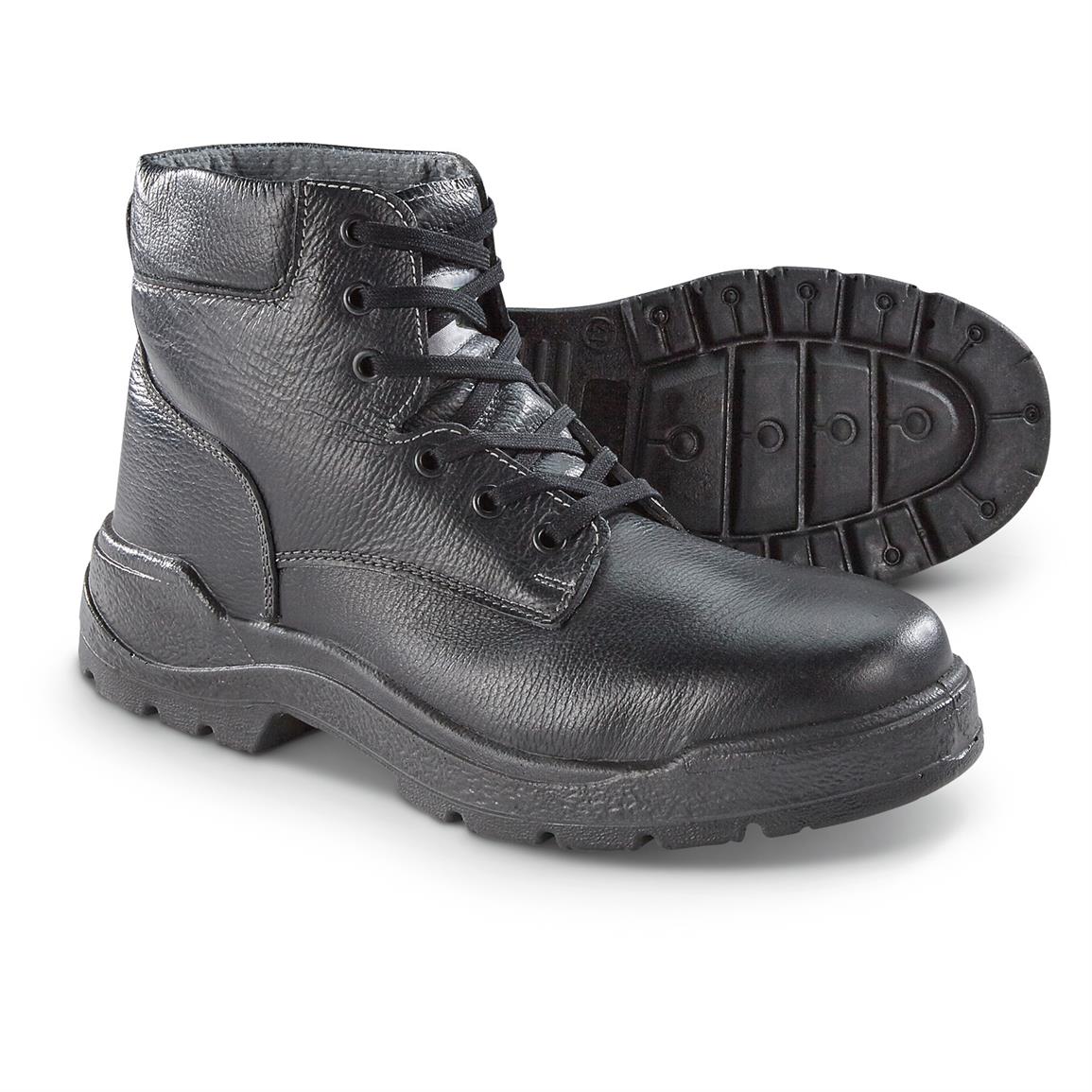 low cut army boots