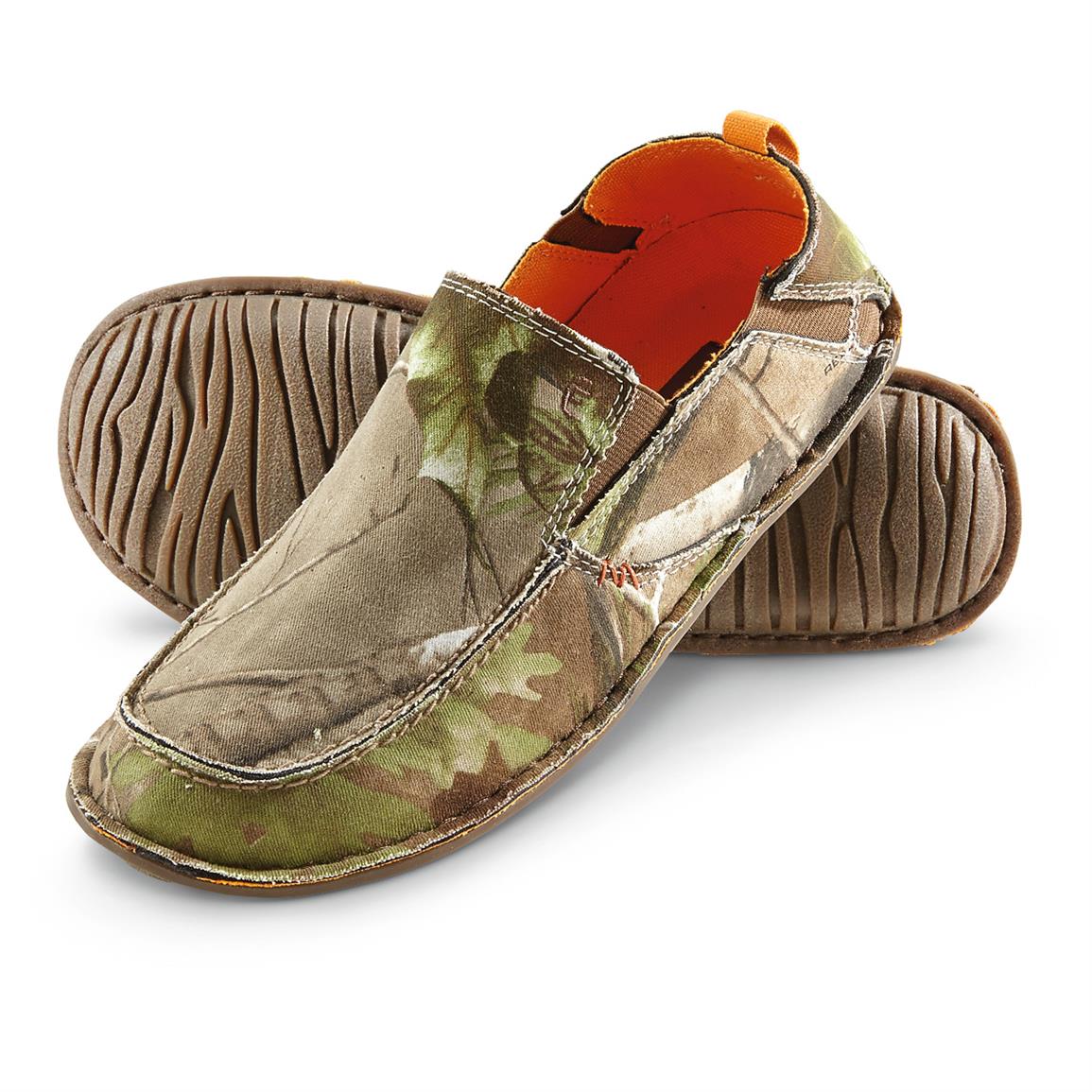 Crevo Men's Marley Slip-On Shoes, Realtree APG Camo - 652739, Casual ...