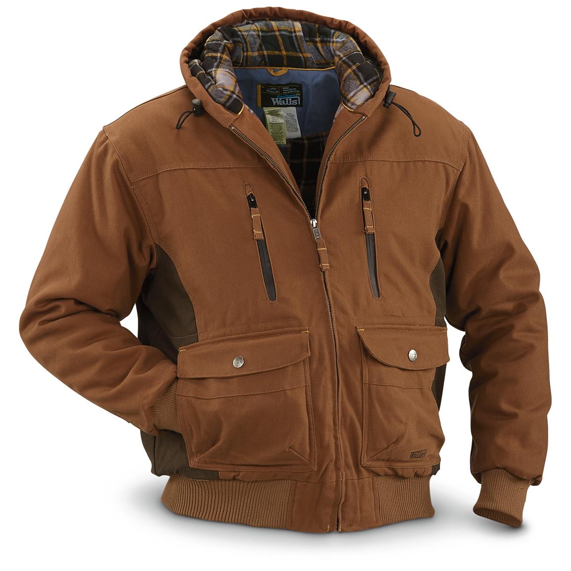 Walls Enduro70 Mens Duck Hooded Jacket - 652995, Insulated Jackets ...