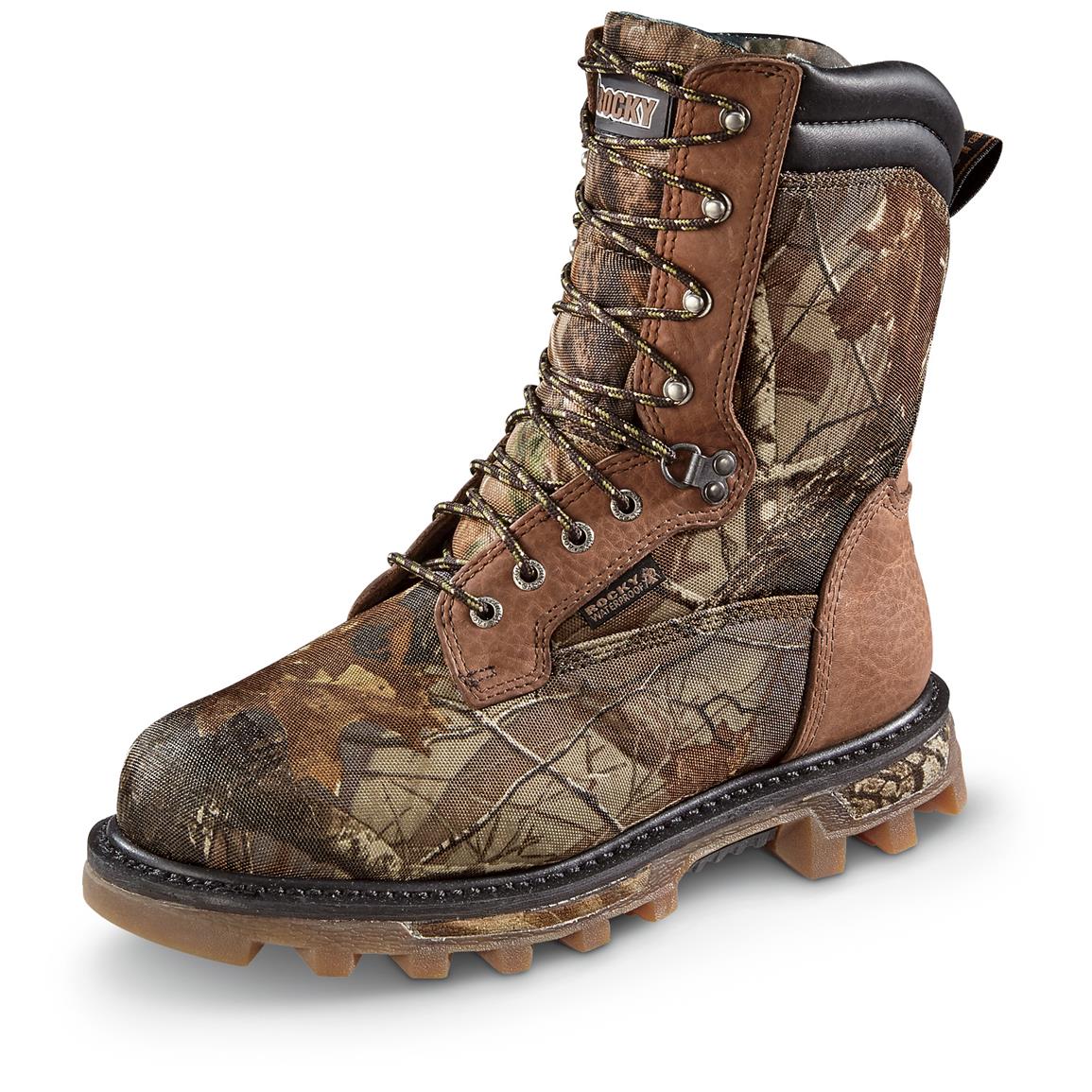 Rocky BearClaw 800 gram Thinsulate Insulated Waterproof Hunting Boots ...