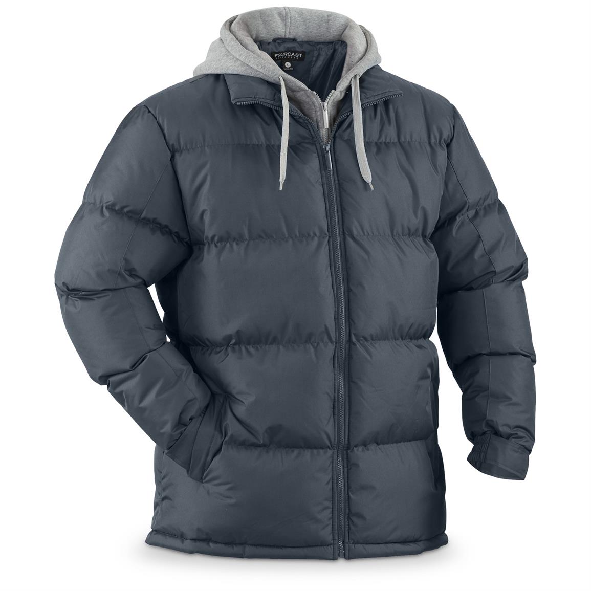 Ten West Hooded Bubble Coat - 653446, Insulated Jackets & Coats at ...