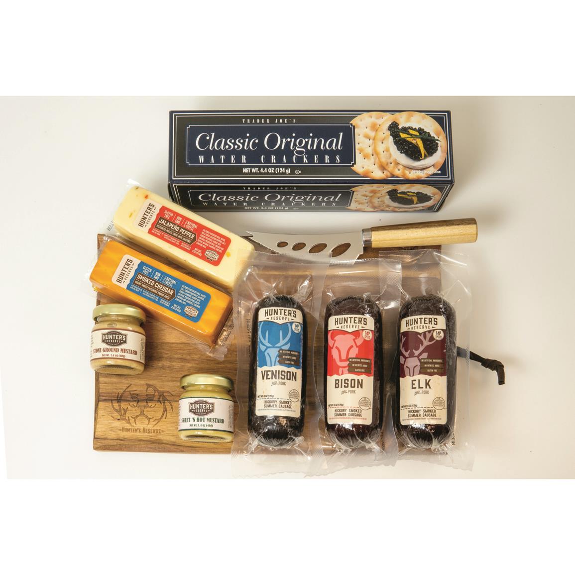 Hunter's Reserve Wild Game and Cheese Hosting Set