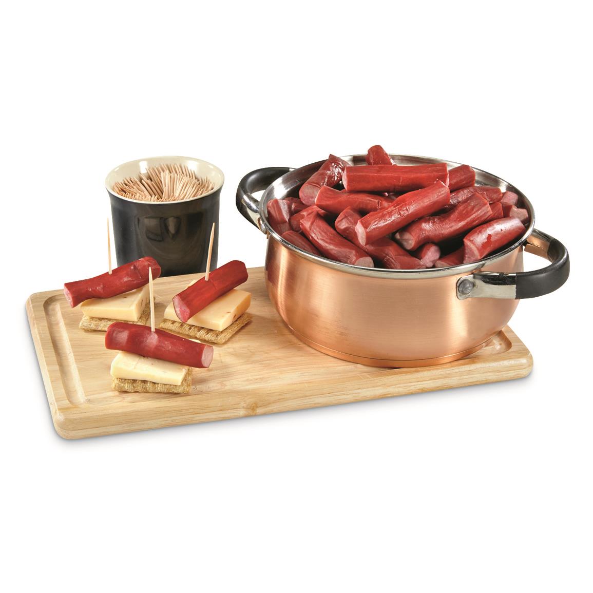 beef stick ends and pieces