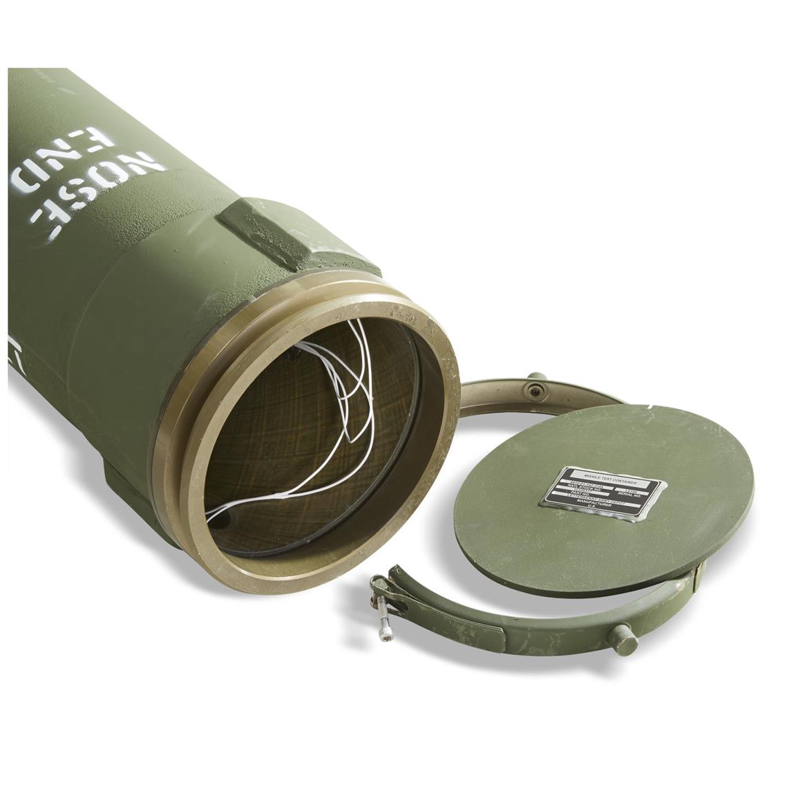 U.S. Military Surplus Missile Testing Tube, New 653684, Storage