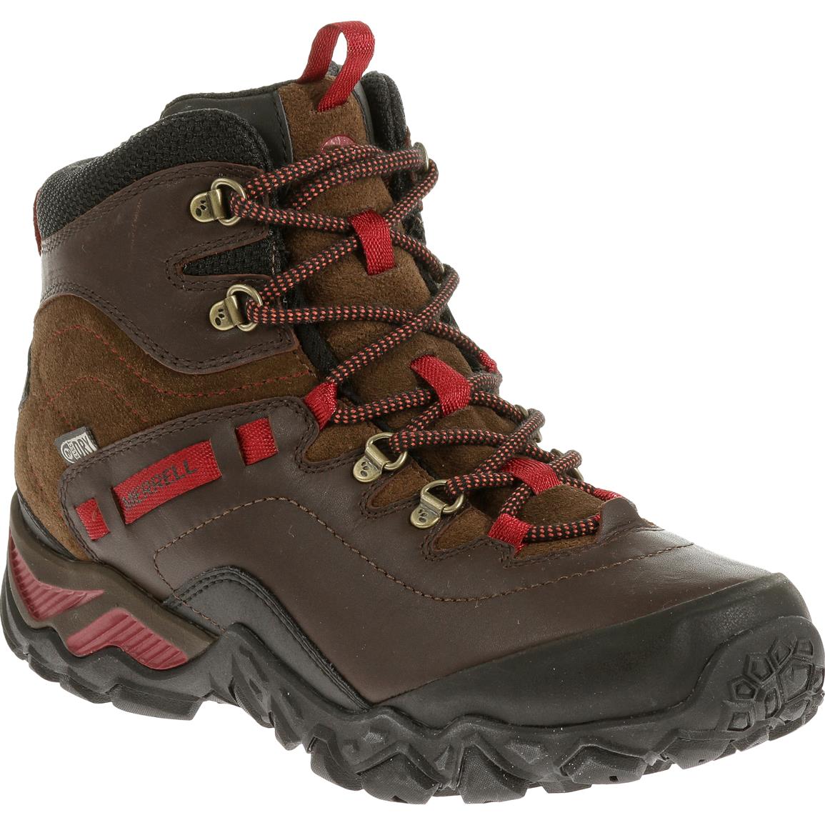 Women's Merrell Chameleon Shift Traveler Hiking Boots, Waterproof, Mid ...