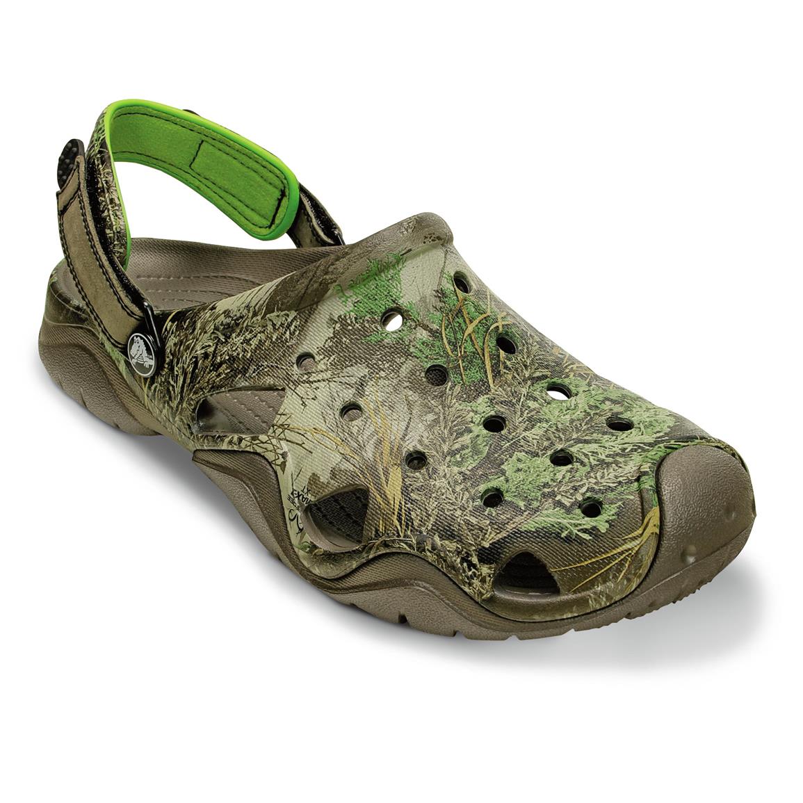 Crocs Men's Realtree MAX-1 Swiftwater Clogs - 654242, Casual Shoes at ...