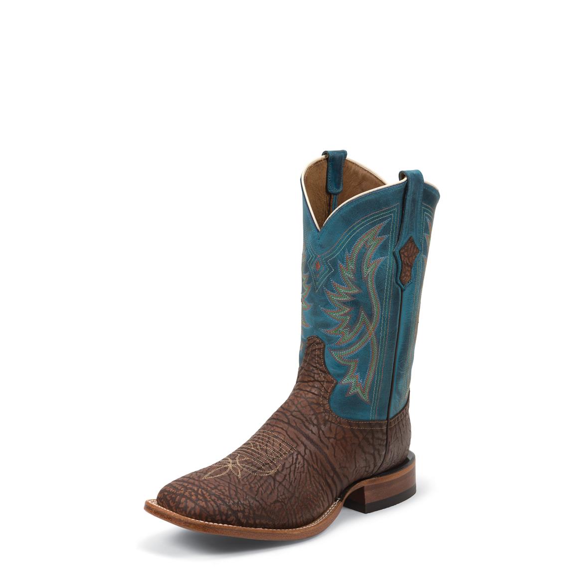 Tony Lama San Saba Cushion Comfort Cowboy Boots, 11