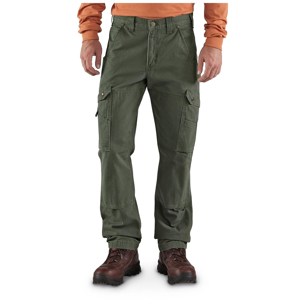 Carhartt Men's Cargo Work Pants - 655008, Jeans & Pants at Sportsman's ...