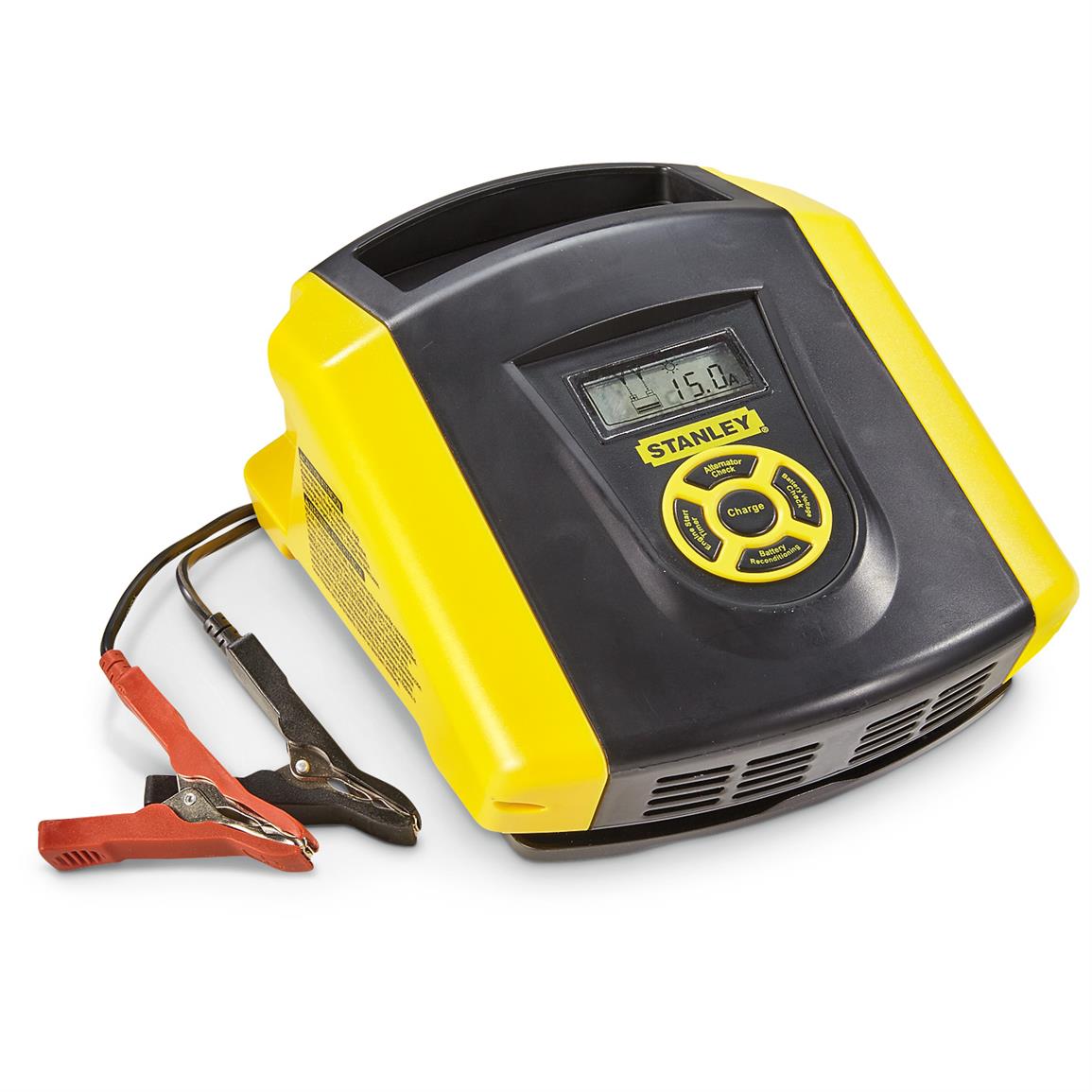 Stanley 15A Battery Charger - 655440, Chargers & Jump Starters at