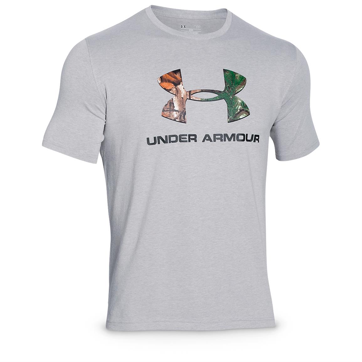 Under Armour Men's Camo Fill Logo T-shirt - 655751, T-Shirts at ...