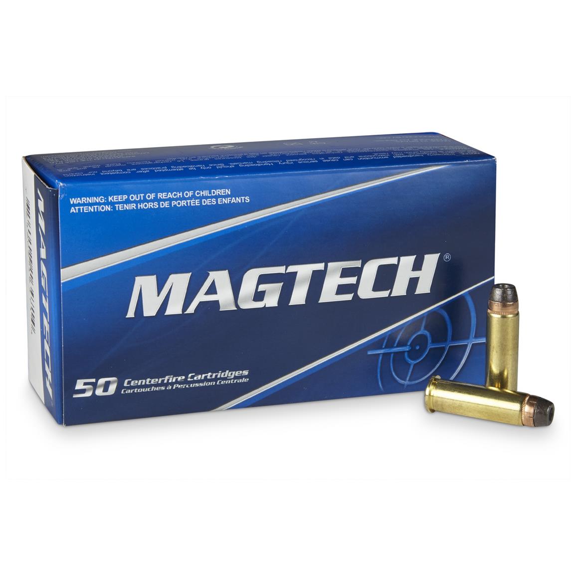 Magtech, .38 Special, SJHP, 158 Grain, 50 Rounds - 65582, .38 Special Ammo  at Sportsman's Guide