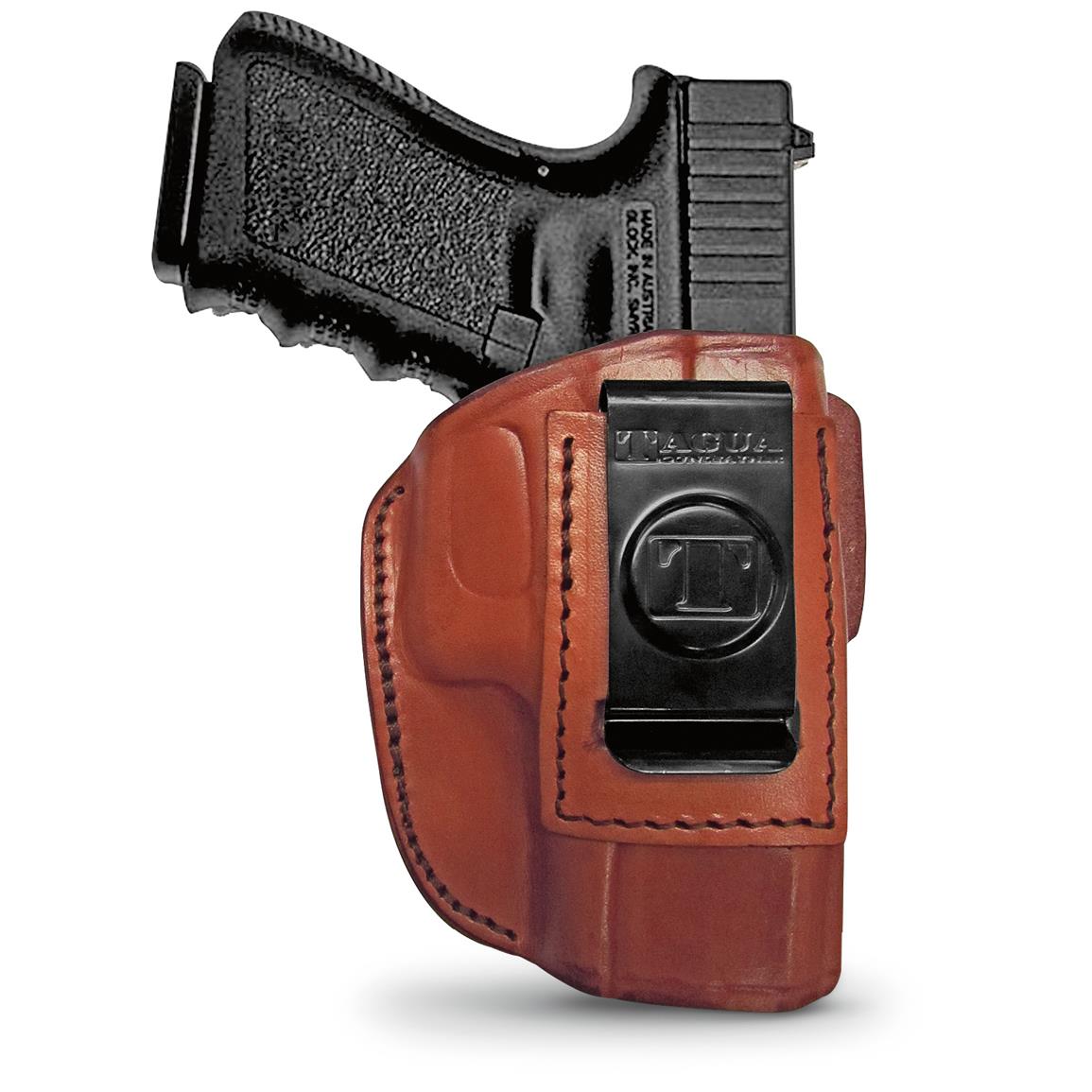 Tagua 4in1 Leather Holster, Brown 655871, Holsters at Sportsman's Guide