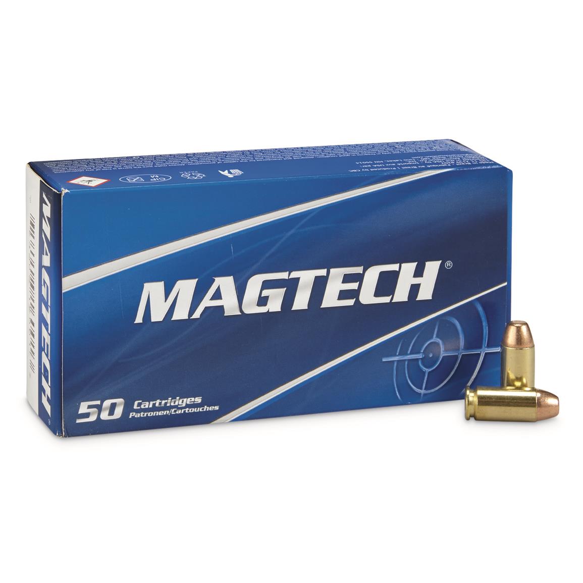 Magtech, .40 S&W, FMC, 180 Grain, 50 Rounds