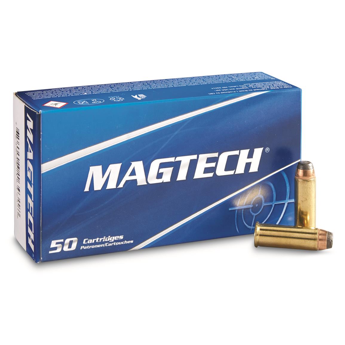 Magtech, .44 Magnum, SJSP, 240 Grain, 50 Rounds - 65590, .44 Remington ...