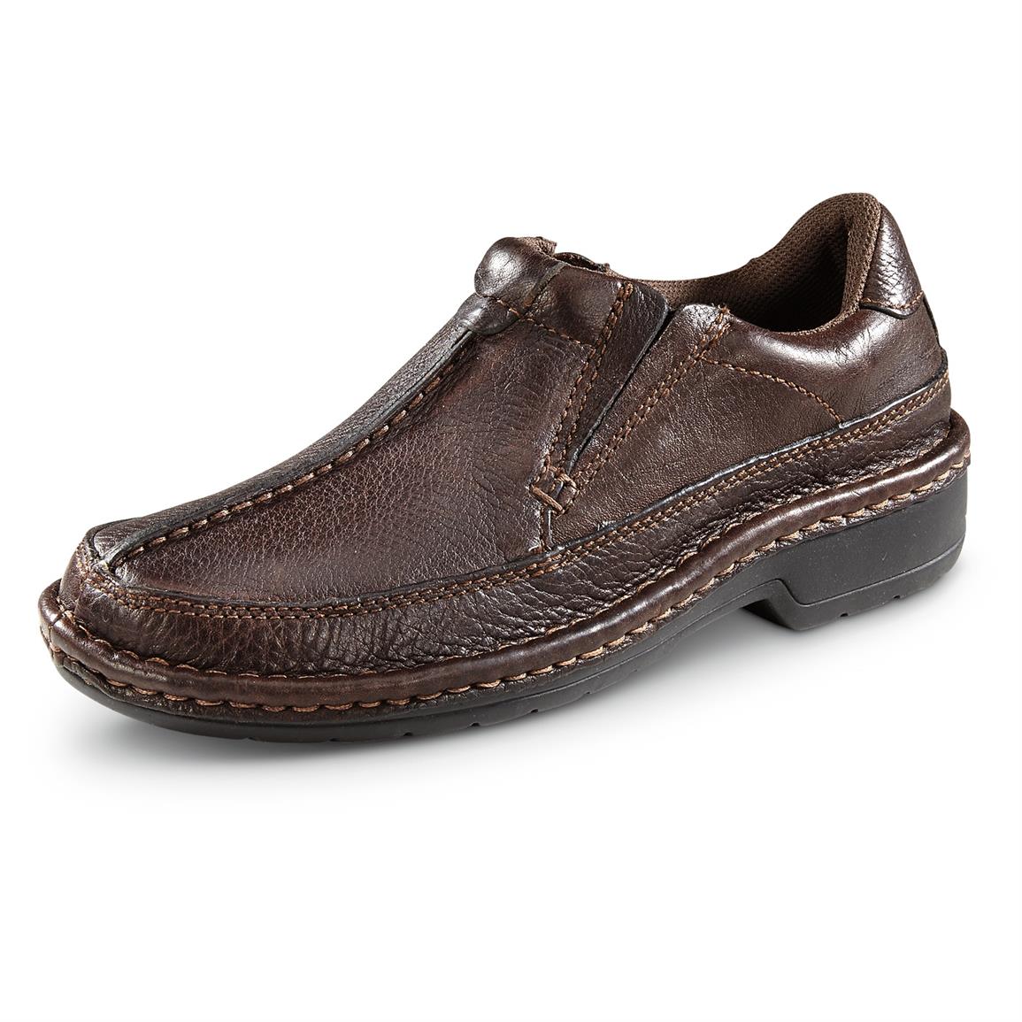 Roper Men's Opanka Oxford Slipon Shoes, Brown 656046