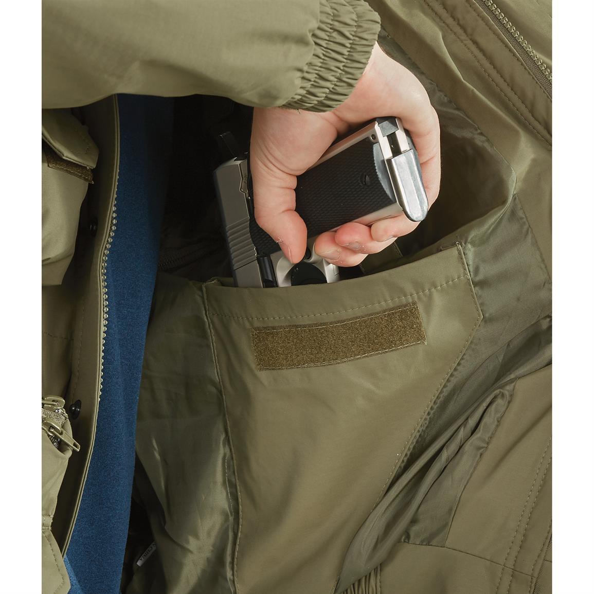 Tactical Duty Waterproof, Windproof Jacket with Zipoff Sleeves