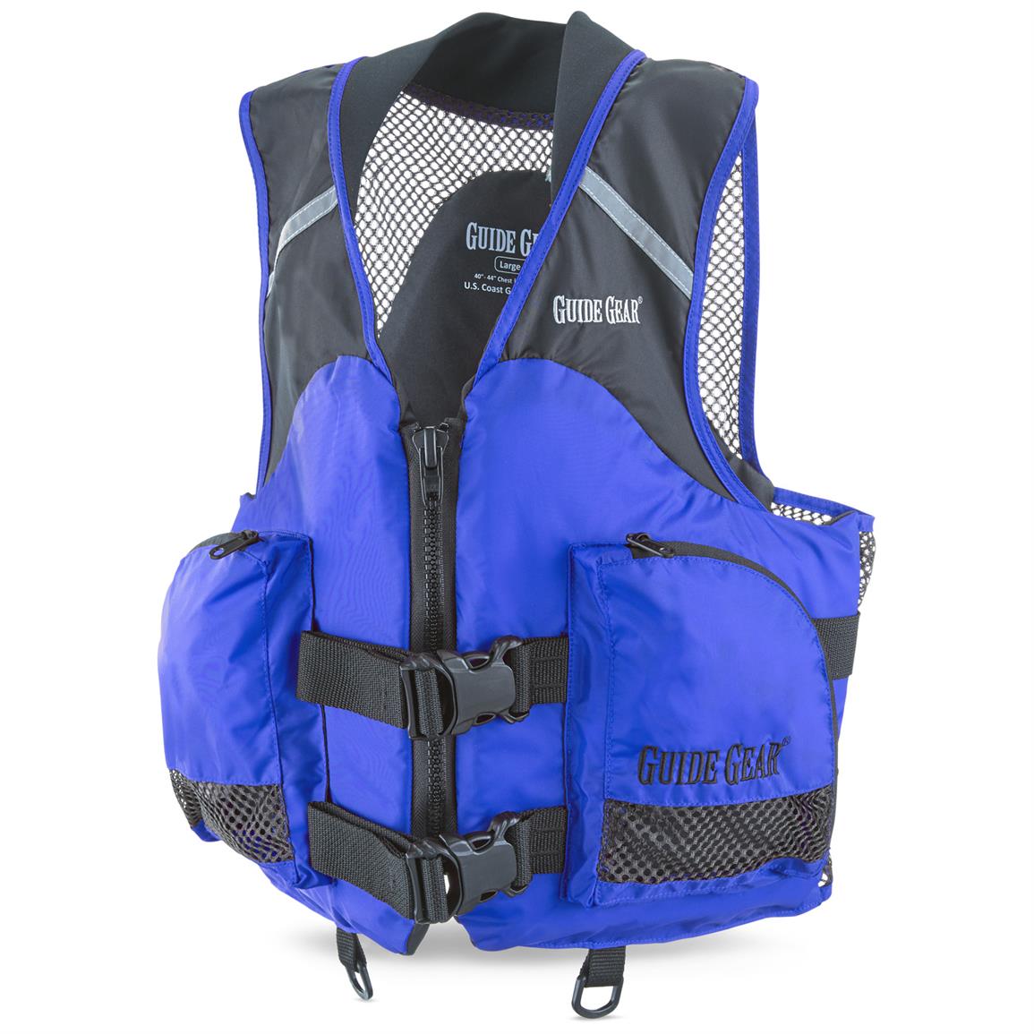 Guide Gear Mesh Fishing Life Vest 657235, Universal Life Vests at