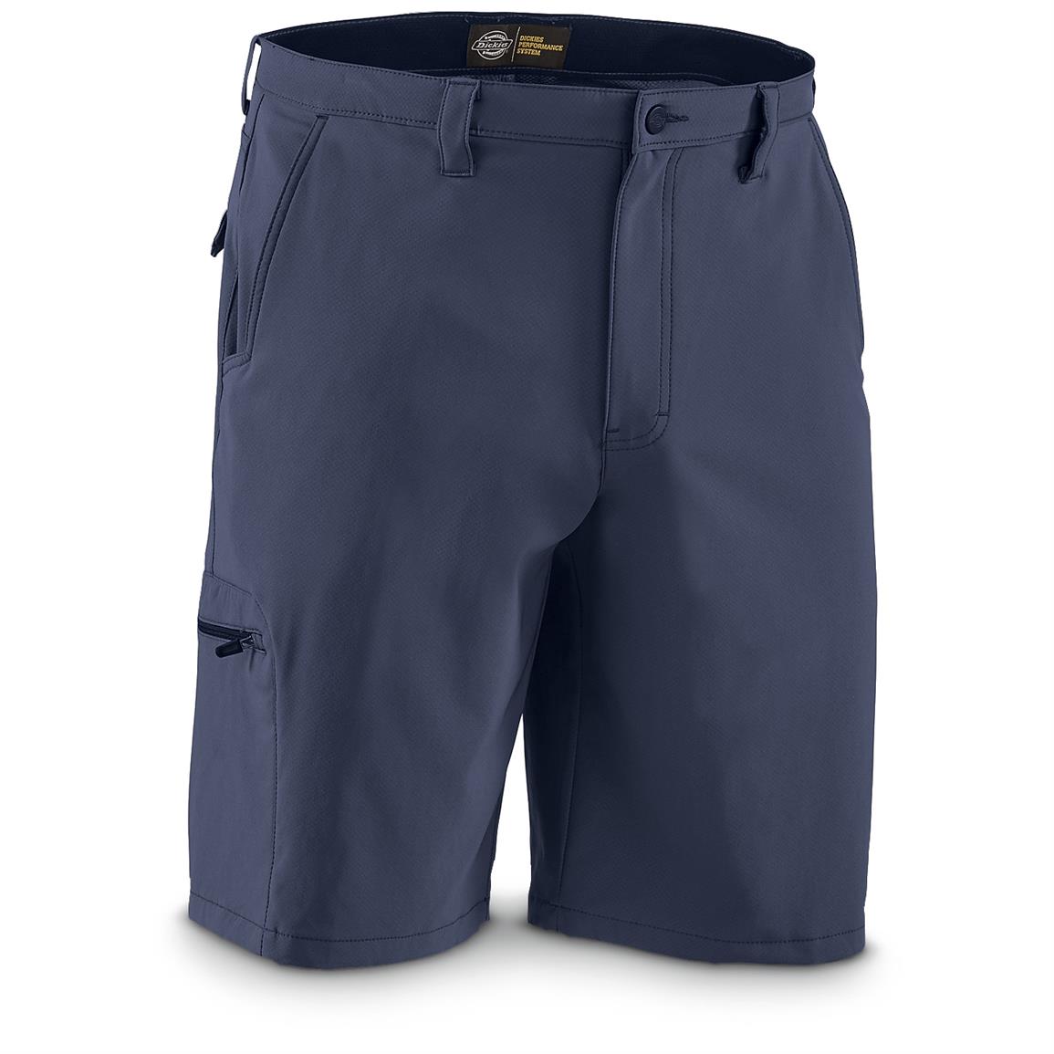 Dickies Men's Relaxed Fit Flat Front Flex Shorts - 657339, Shorts at ...