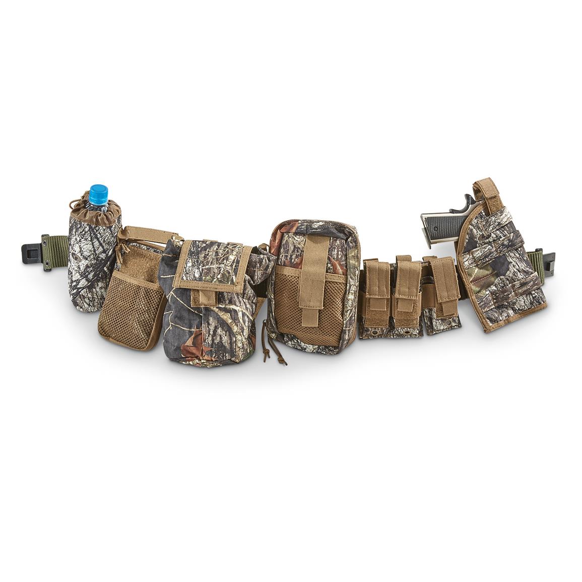 Red Rock Outdoor Gear Tactical Belt Set, Mossy Oak 657382, Tactical Clothing at Sportsman's Guide