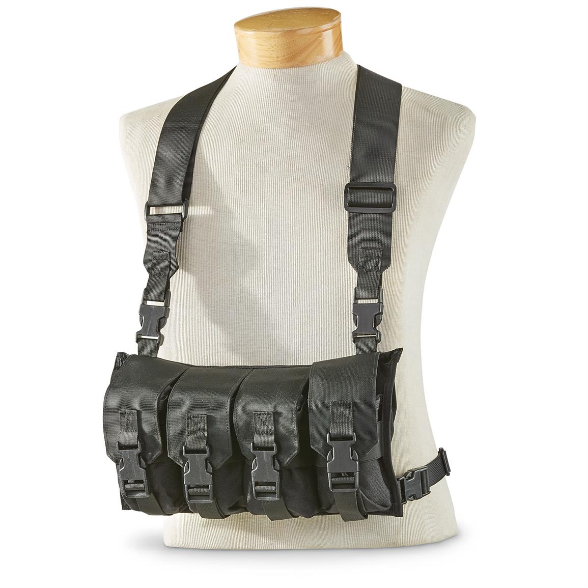 Voodoo Tactical 8 Mag Tactical Chest Rig - 657431, Mag Pouches at ...