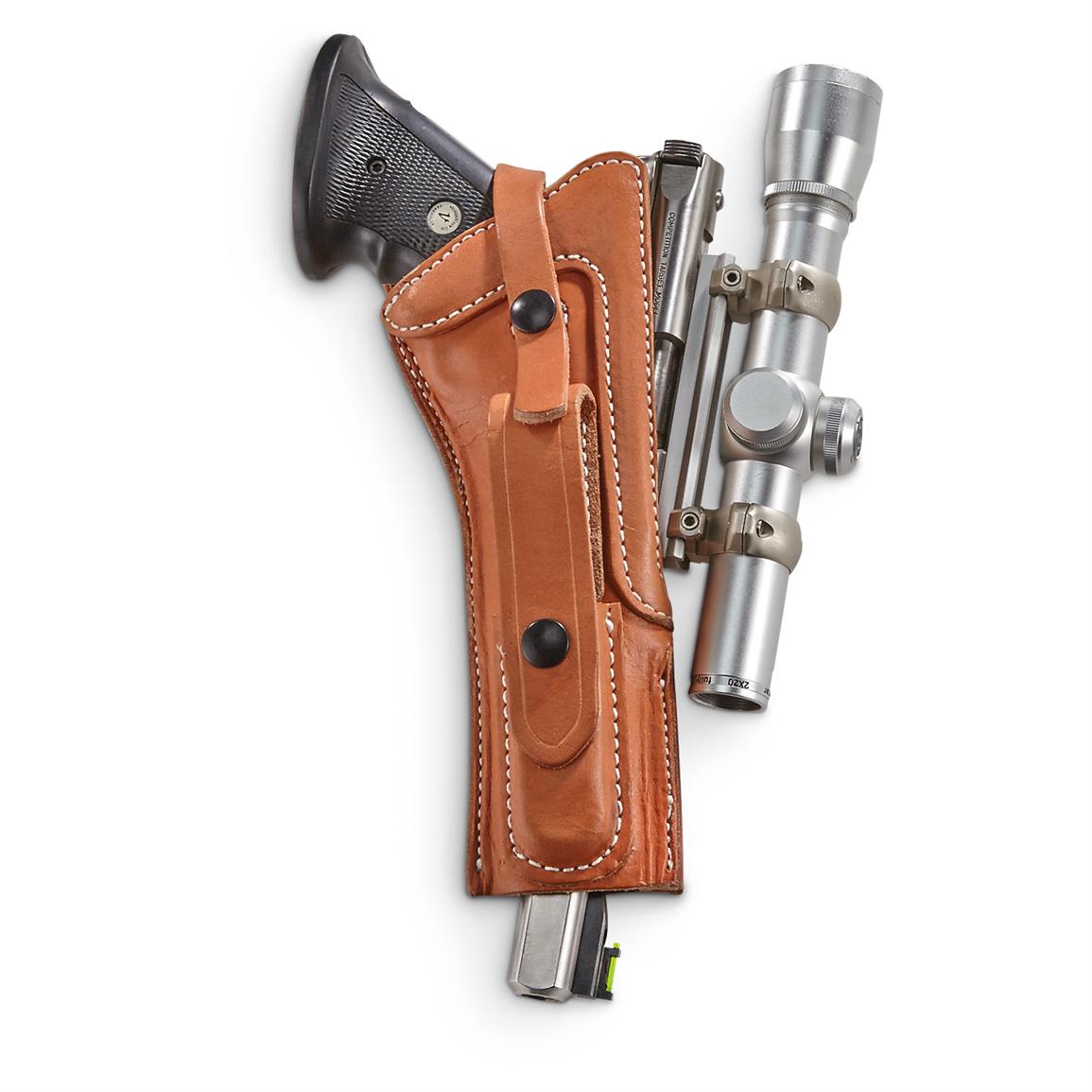 Bandolier 6" Scoped Holster for RUGER,SMITH & WESSON Revolvers